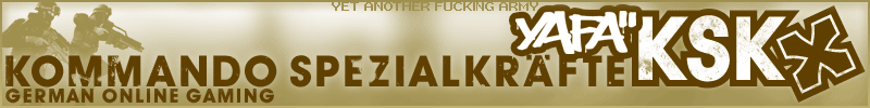 Logo: Kommando Spezialkräfte, German Online Gaming, [KSK] – yet another fucking army